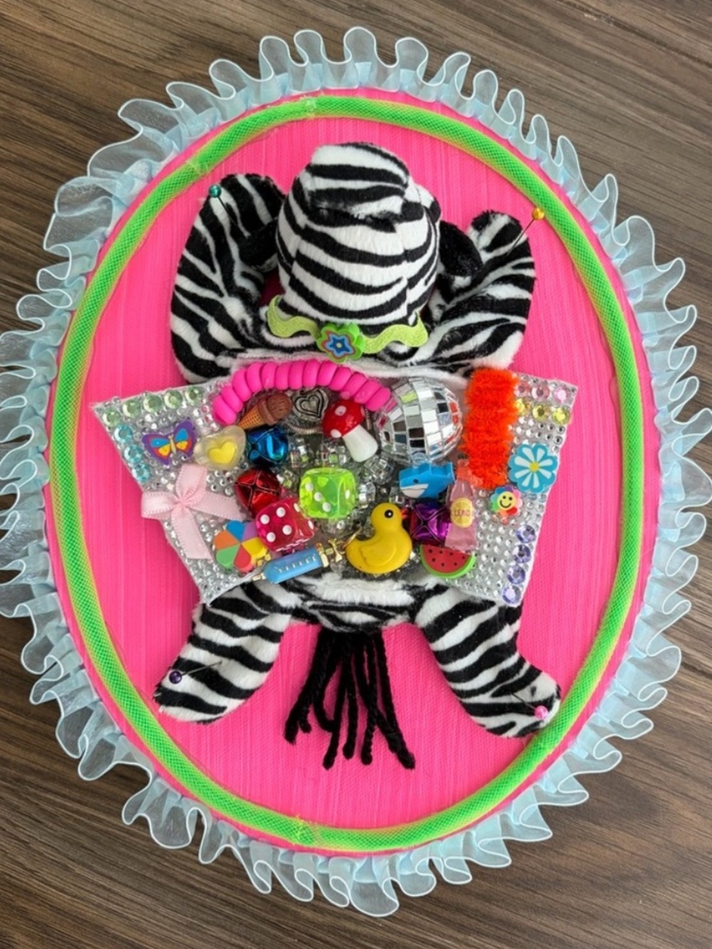 Handmade Zebra Beanie Baby Taxidermy Plush Wall Art

Handmade shark beanie ba